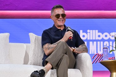 Alejandro Sanz during Billboard Latin Music Week Day 3 Panels at the Fillmore Miami Beach on Oct. 16, 2024 in Miami Beach, Florida.