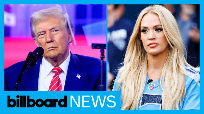 Donald Trump, Carrie Underwood