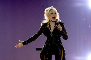 Dolly Parton performs onstage during the 58th Academy Of Country Music Awards at The Ford Center at The Star on May 11, 2023 in Frisco, Texas.