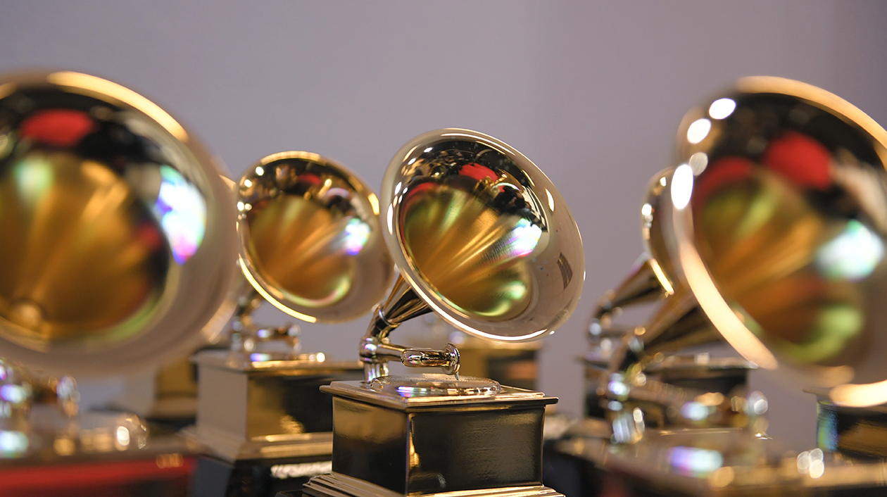 Grammy trophies