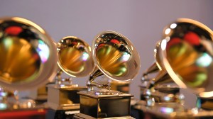 Grammy trophies